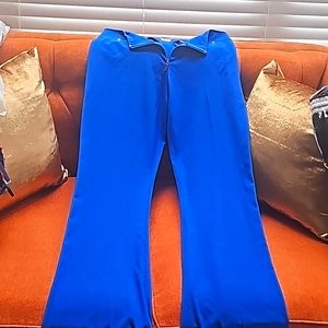 Royal blue wide leg cache slacks!